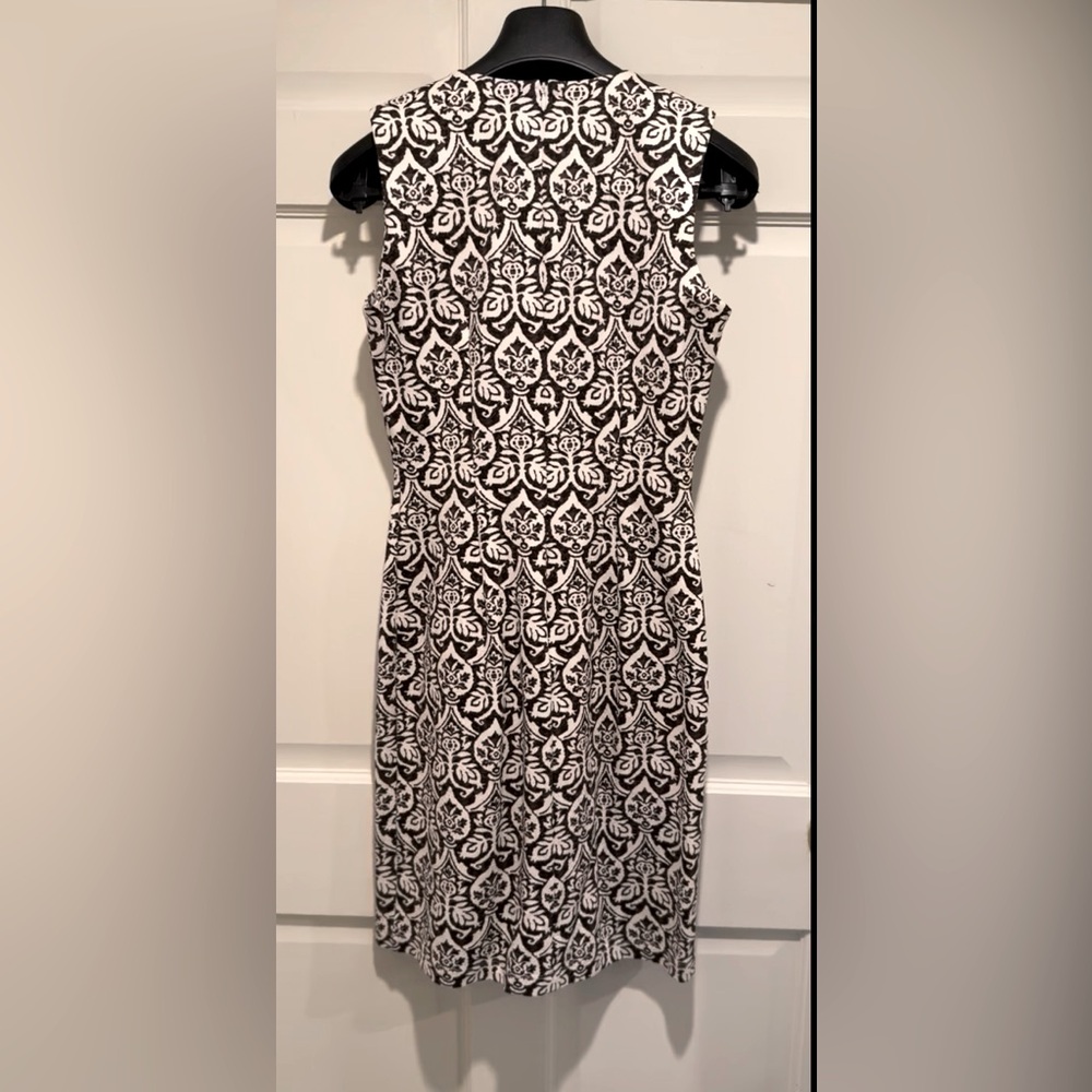 J. McLaughlin EUC XS Size Devon Bainbridge Sheath Dress Back Zip Stretch Mini - Picture 5 of 12